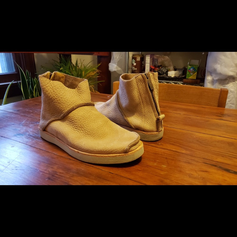 Satorisan Full Leather Silver Lake boots